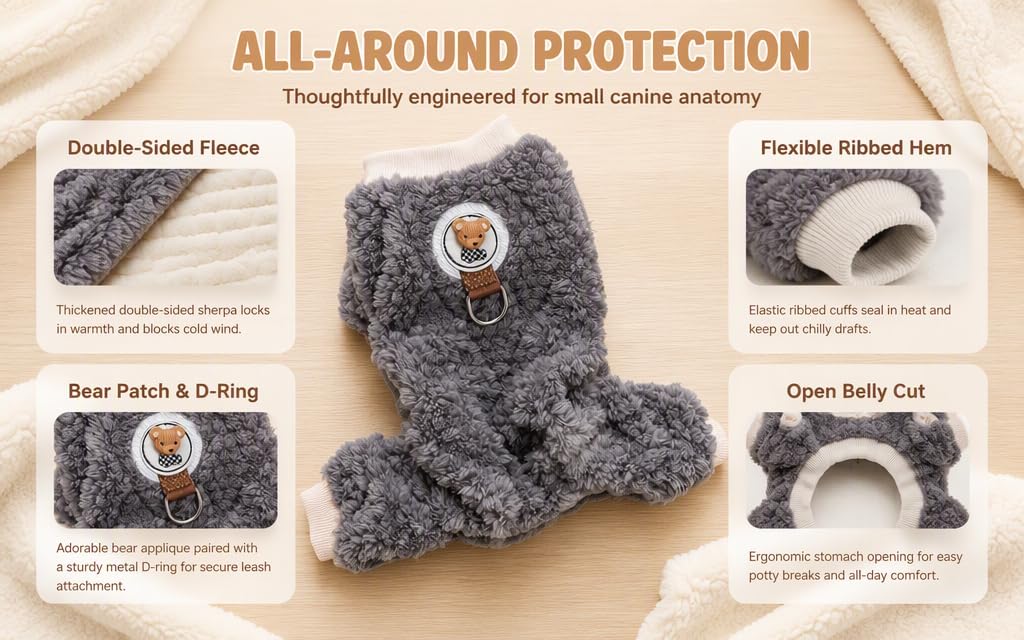Text reads 'ALL-AROUND PROTECTION'. Gray protective case shown from multiple angles highlighting padding, reinforced corners, bumper edges, and open button cutout features.