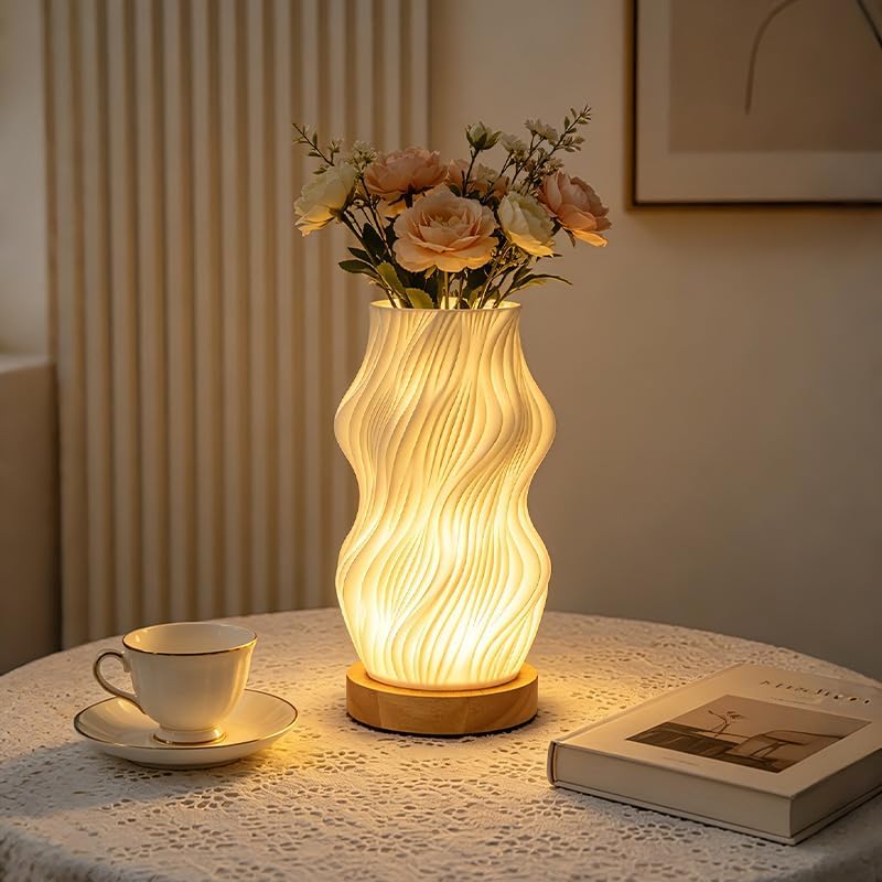 20cm USB-Powered Touch Bedside Lamp,3-Color Temperature (J)