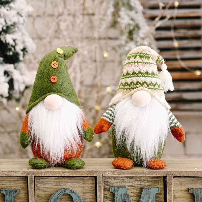 Christmas Gnome Plush Doll Nordic Rudolf Ornament